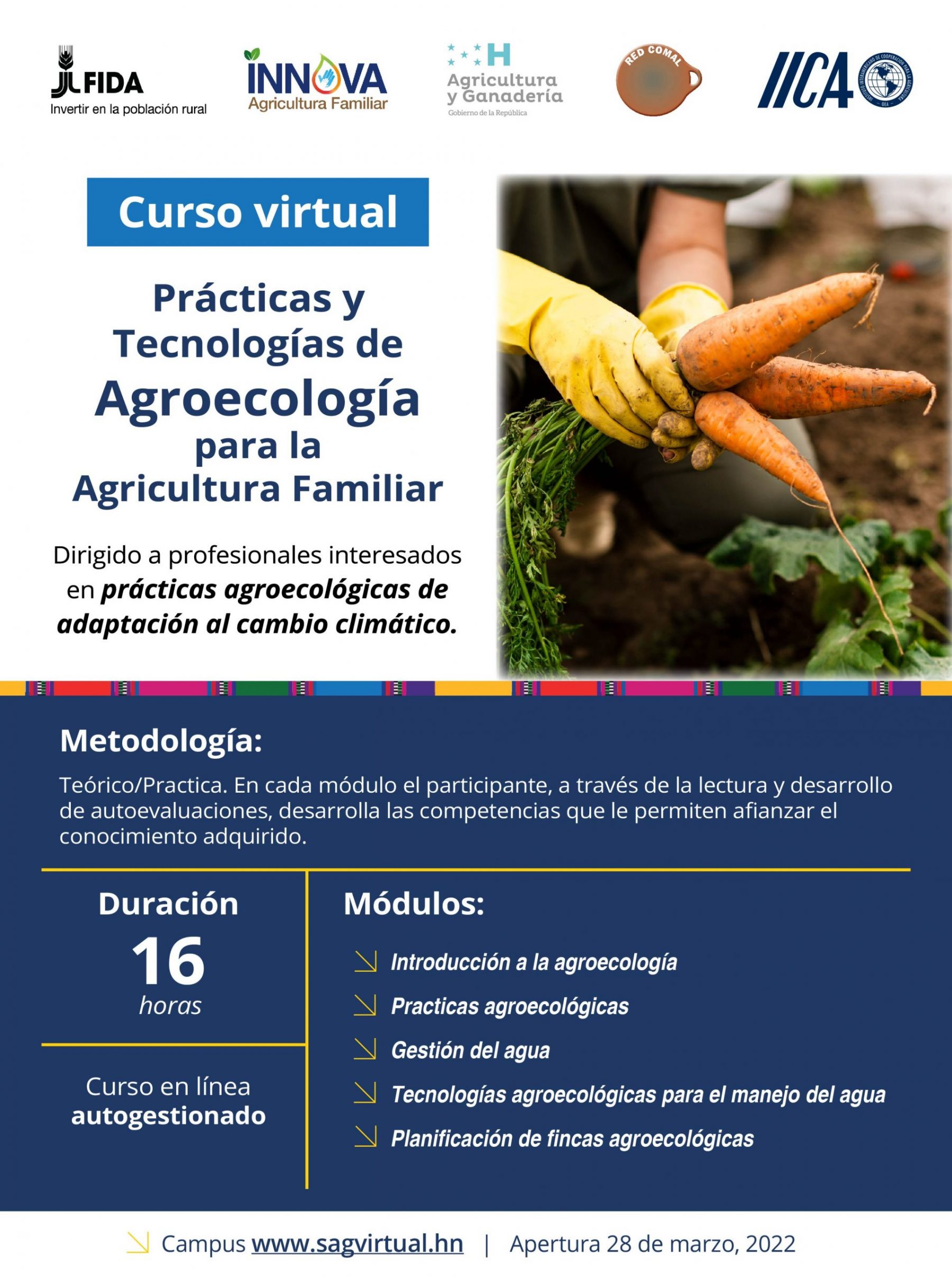 Curso Virtual: Prácticas y Tecnologías de Agroecología para la Agricultura Familiar
