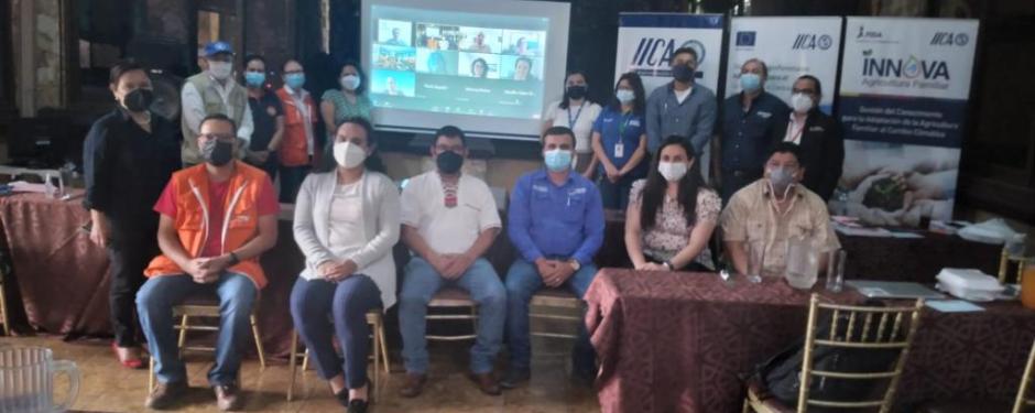 IICA y proyecto INNOVA AF promueven articulación de actores cooperantes en Chiquimula