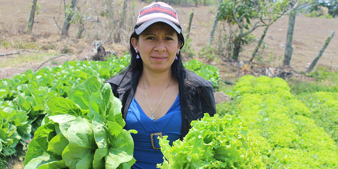 Martha Vásquez: “Invito a los jóvenes a echarle ganas y trabajar en la agricultura”. Subproyecto del INNOVA AF en Honduras