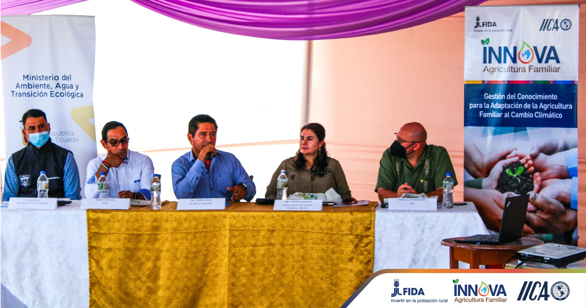 Entrega de propuesta para enfrentar sequía en la Provincia de Loja, Ecuador